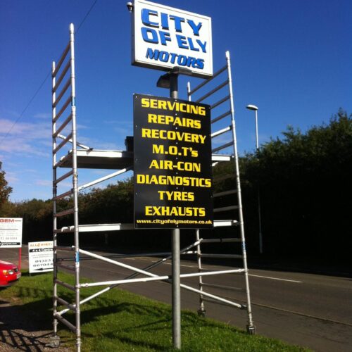 Commercial Signage Fitting